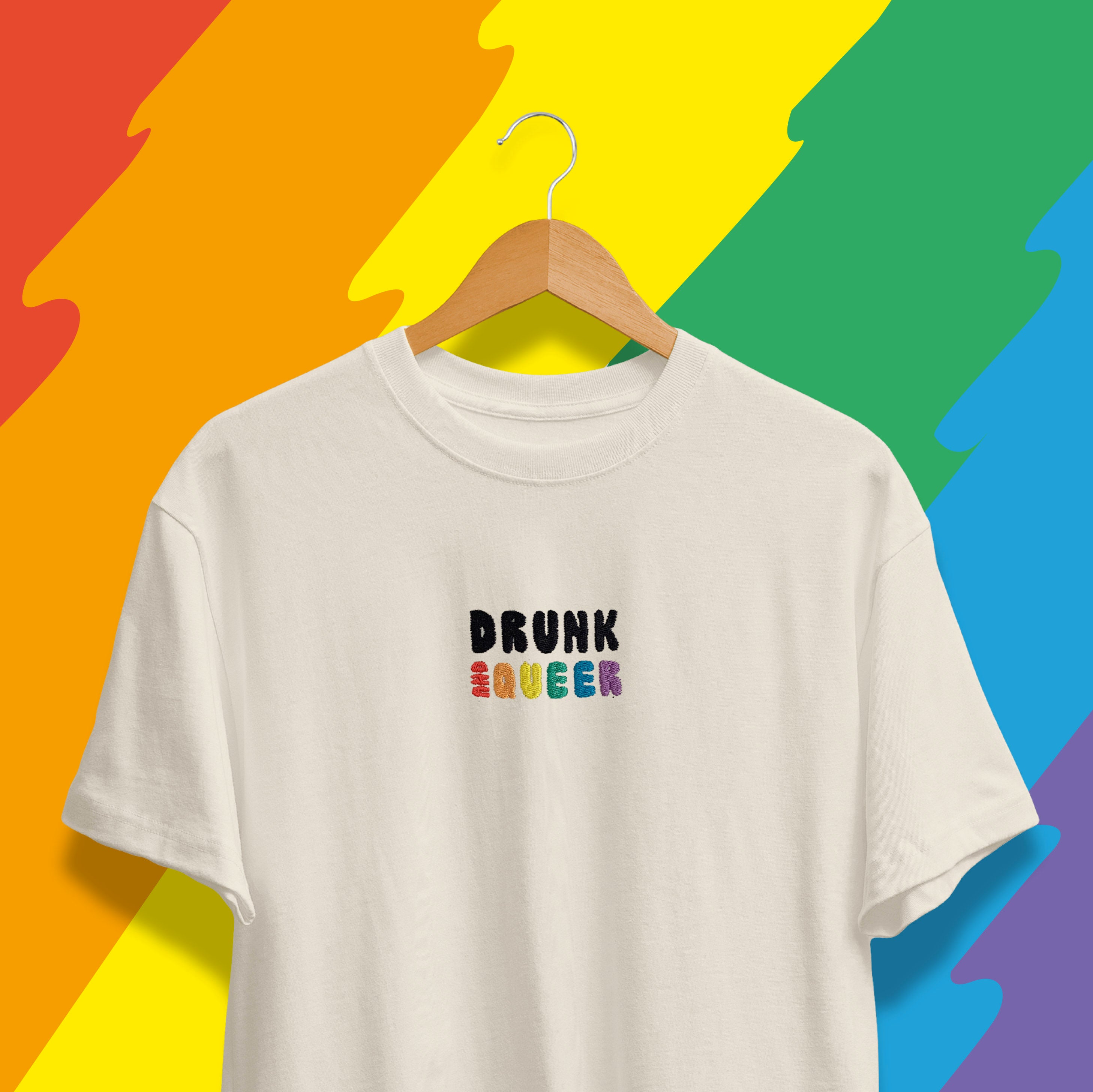Nat Raw T-shirt - Drunk and Queer